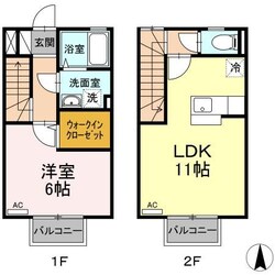 ジュネックスＢの物件間取画像